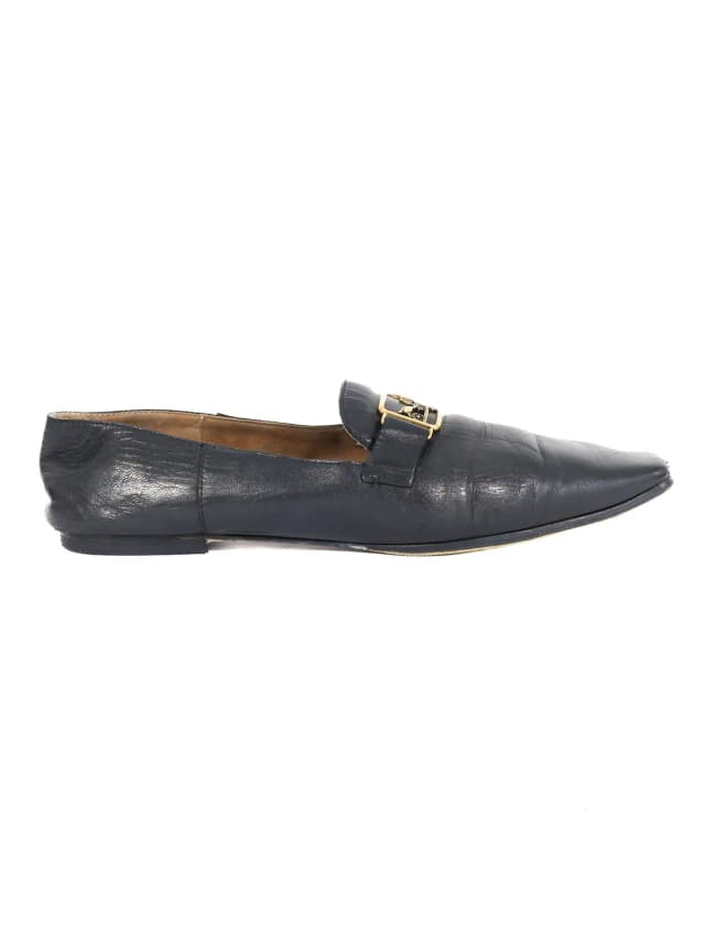 Hermès Carriage Slipper, 37 in Leather from Arcade Vintage, photo 1 of 1