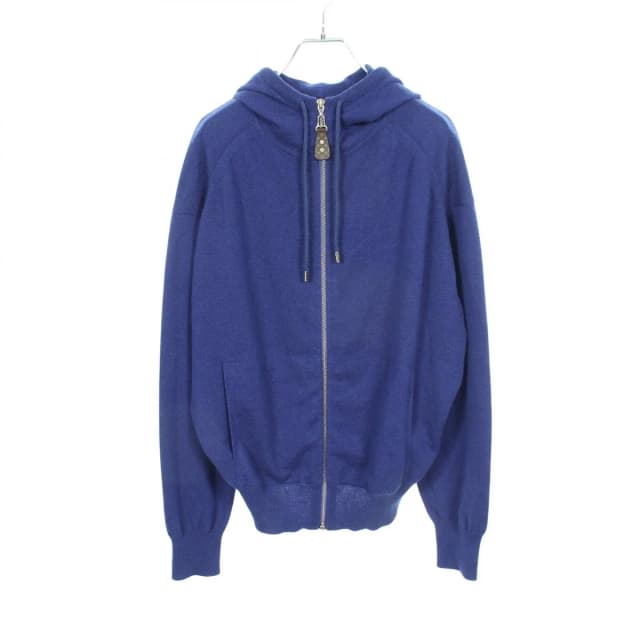 Louis Vuitton Hoodie Knit Blue Cashmere Zip in Blue Cashmere from The Reluxe, photo 1 of 1