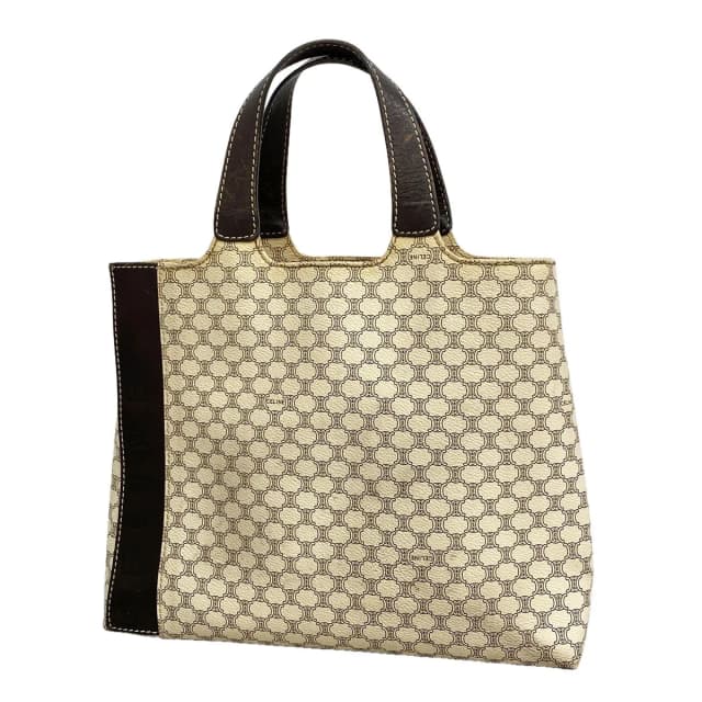 Celine Handbag Macadam Ivory Gold in White from The Reluxe, photo 1 of 1
