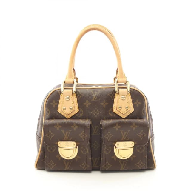 Louis Vuitton Handbag Manhattan PM Monogram Canvas Leather in Coated canvas from The Reluxe, photo 1 of 1