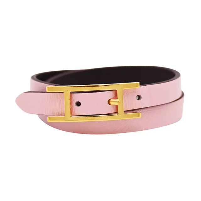Hermès Behapi Double Tour Bracelet in Leather from Clotheshorse Anonymous, photo 1 of 1