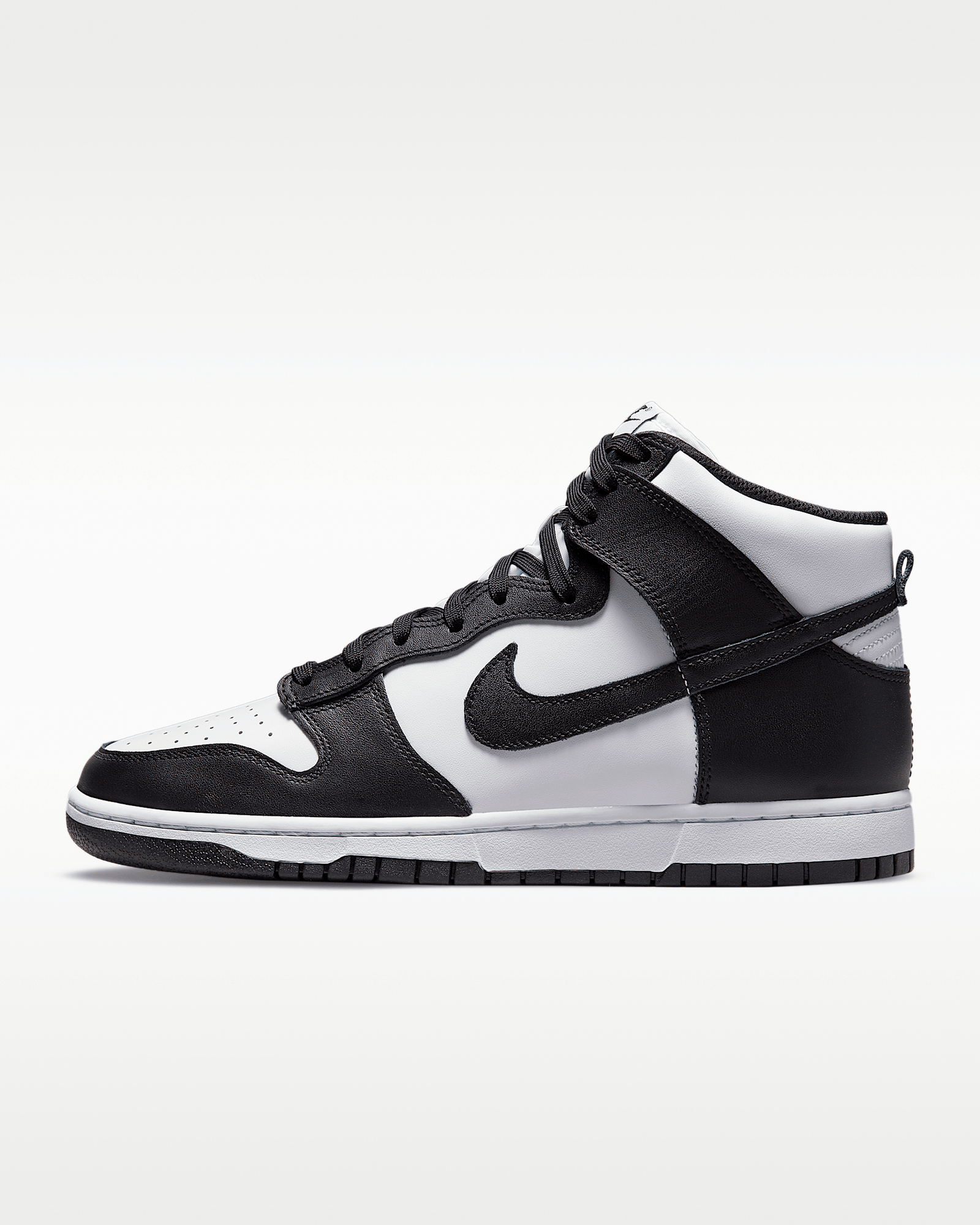 Nike Dunk High Retro in White/Total Orange/Black, image 1 of 1 from Nike