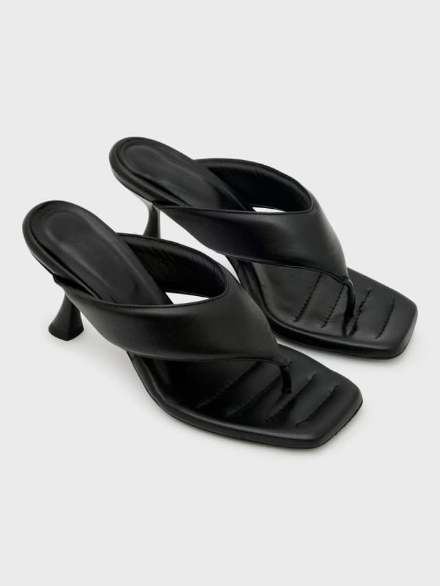 Bassike Padded Thong Heel, image 1 of 1 from bassike