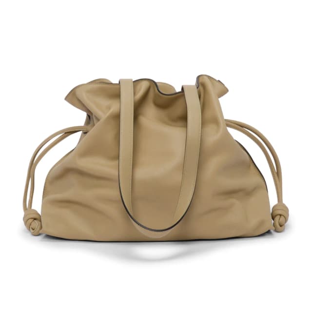Loewe Nappa Calfskin Large Flamenco Clutch in Clay Green Calfskin from Blue Spinach, photo 1 of 1