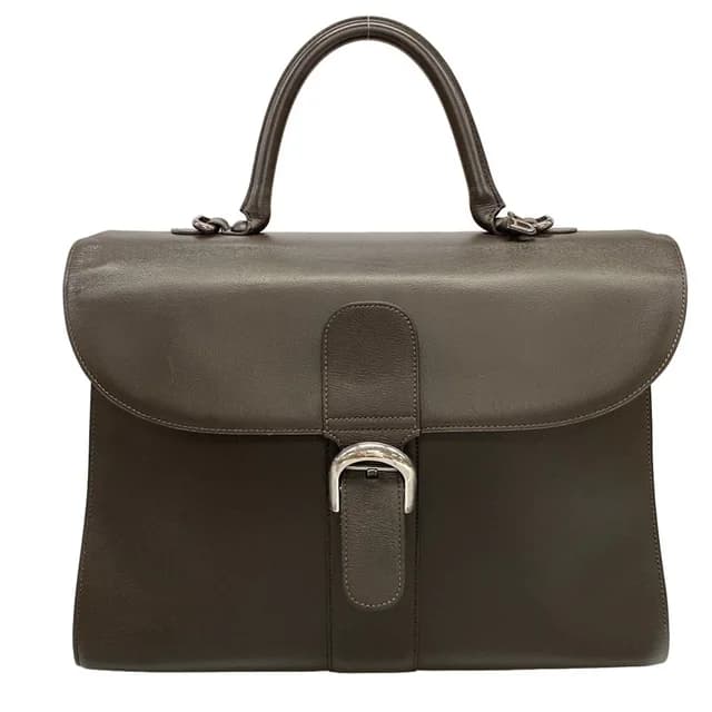 Delvaux Brillant Dark Brown Leather #379501d23b in red Leather from Poshmark, photo 1 of 1