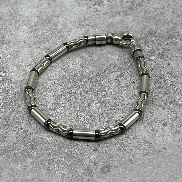 Tiffany & Co. Aztec Zigzag Bracelet Silver Vintage in Silver from The Reluxe, photo 1 of 1
