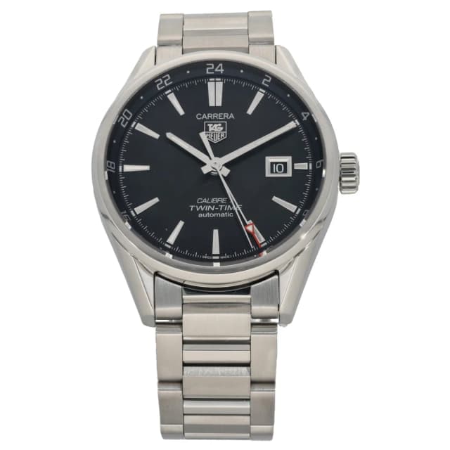 TAG Heuer Carrera WAR2010-1 40mm Stainless Steel Watch from H&T, photo 1 of 1