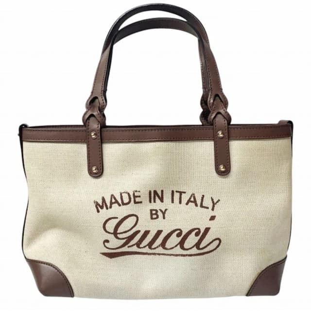 Gucci Craft Tote Bag Canvas Leather in Canvas from The Reluxe, photo 1 of 1