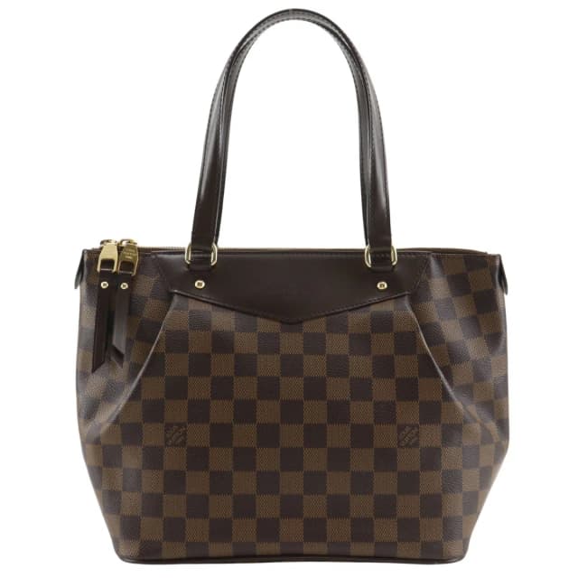 Louis Vuitton PM Damier Canvas Brown LadyTote Bag in Brown Canvas from The Reluxe, photo 1 of 1