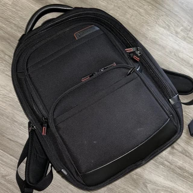 Samsonite Wharton Classic Business Travel Backpack in black Nylon from Poshmark, photo 1 of 1
