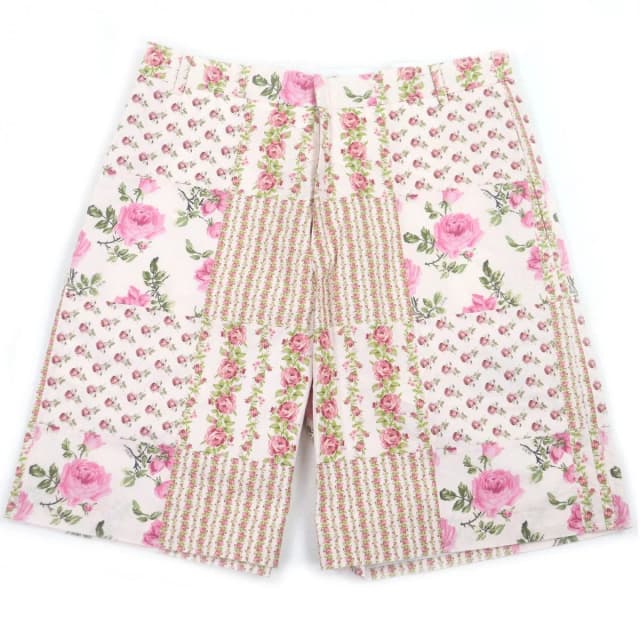 Dior Homme Floral Rose All Over Pattern Shorts Short in Pink from The Reluxe, photo 1 of 1