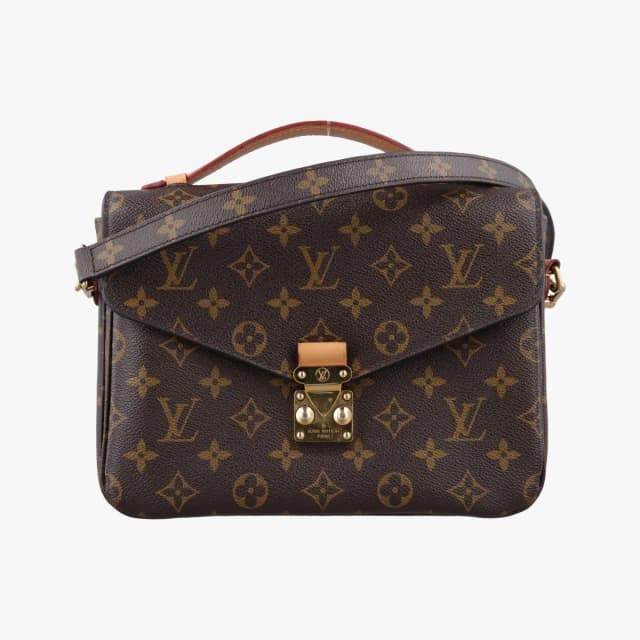 Louis Vuitton Pochette Metis MM Monogram Brown Canvas Handbag in Brown Canvas from The Reluxe, photo 1 of 1