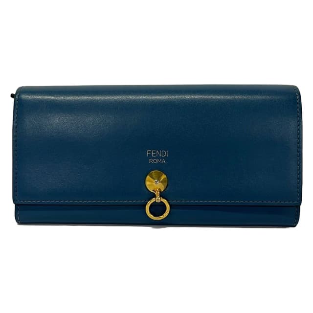 Fendi Wallet by the Way Navy Leather in Navy Leather from The Reluxe, photo 1 of 1