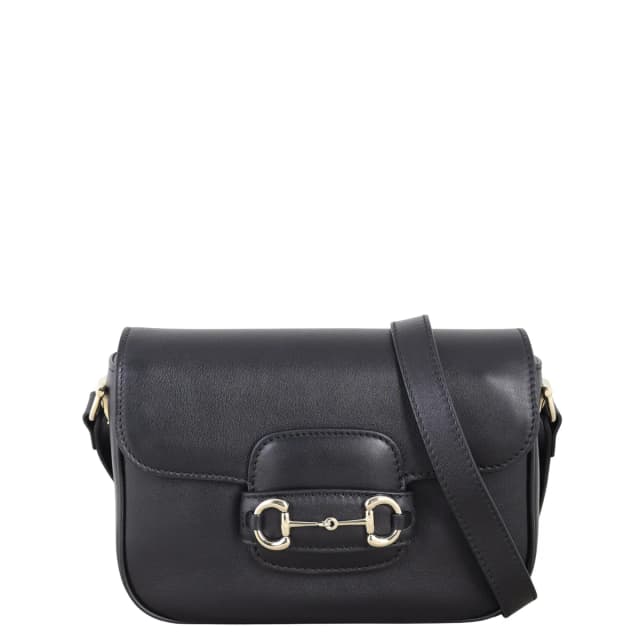 Gucci Horsebit 1955 Shoulder Bag Small in Leather from Luxe.It.Fwd, photo 1 of 1