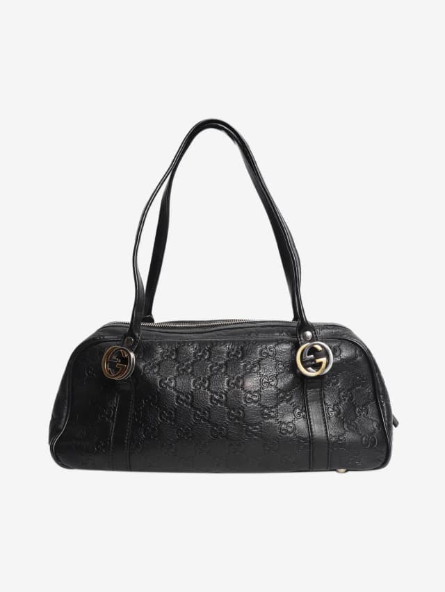 Gucci Black Guccissima shoulder bag in Black Leather from Sign of the Times, photo 1 of 1