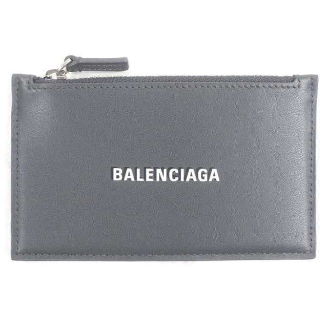 Balenciaga Logo Leather Zip in Leather from The Reluxe, photo 1 of 1