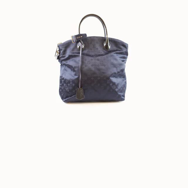 Louis Vuitton Lockit MM Nylon Desire Navy in Navy Nylon from The Purse Affair, photo 1 of 1