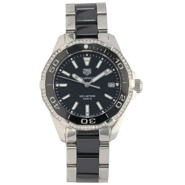 TAG Heuer Aquaracer WAY131G 36mm Stainless Steel Watch from H&T, photo 1 of 1