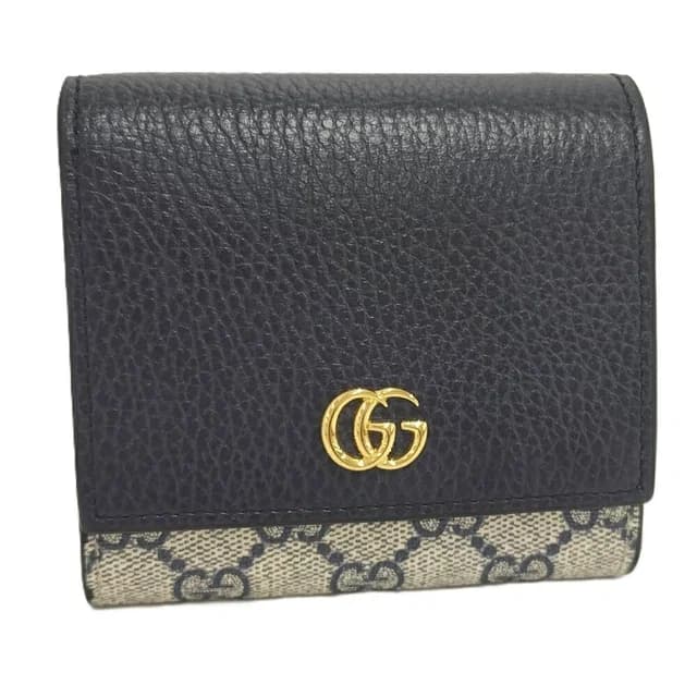 Gucci Wallet GG Marmont Bicolor in Leather from The Reluxe, photo 1 of 1