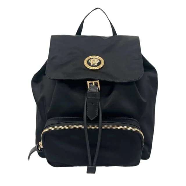 Versace Backpack Cowhide Black Medusa in Black Nylon from The Reluxe, photo 1 of 1