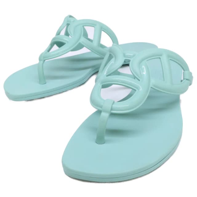 Hermès Egerie Chaine D'ancre Thong Sandals from The Reluxe, photo 1 of 1
