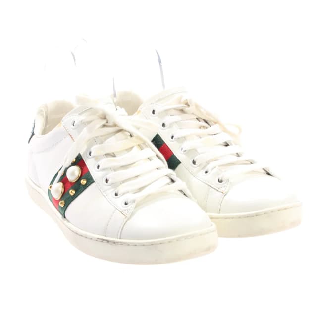 Gucci Ace Sneaker EUR 36,5 Weiß in Weiß from Buddy And Selly, photo 1 of 1