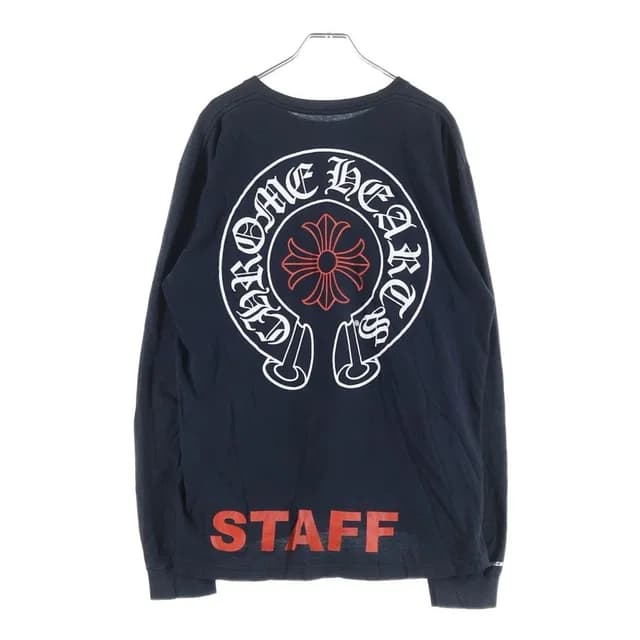 Chrome Hearts CH Long Sleeve 1 Staff Exclusive Horseshoe Print Top Limited from The Reluxe, photo 1 of 1