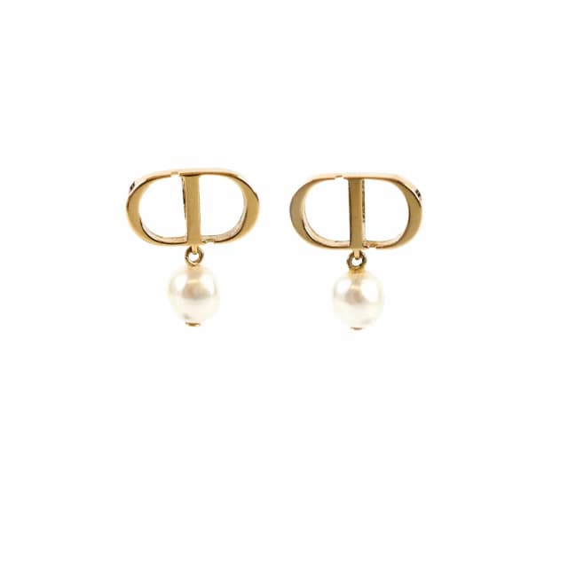 Dior Earrings with Pearl from The Purse Affair, photo 1 of 1