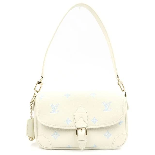 Louis Vuitton Monogram Empreinte Diane PM 2-Way Shoulder Bag White in White from The Reluxe, photo 1 of 1