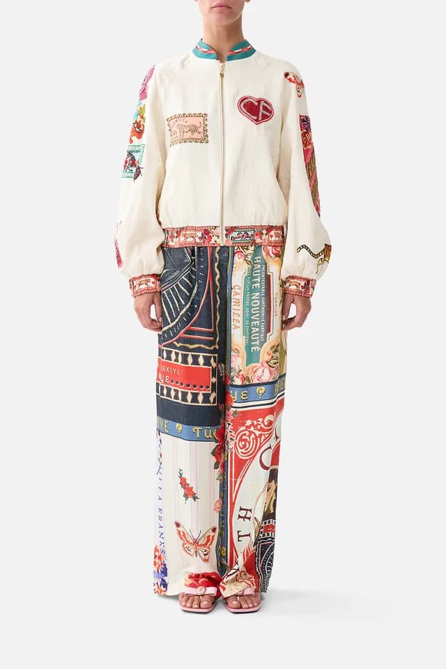 Camilla eBoutique BOMBER JACKET WITH CUFF HIGH CLASS HOOKAH, image 1 of 1 from CAMILLA
