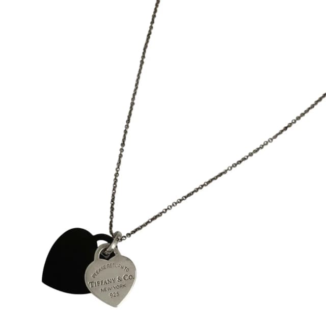 Necklace Return to Tiffany Heart 925 Sterling Silver in Silver from The Reluxe, photo 1 of 1
