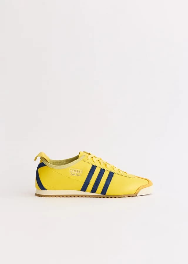 Adidas Italia 60s 'Yellow Night Indigo' Sneakers in YELLOW/NINDIG/CREWHT, image 1 of 1 from Incu