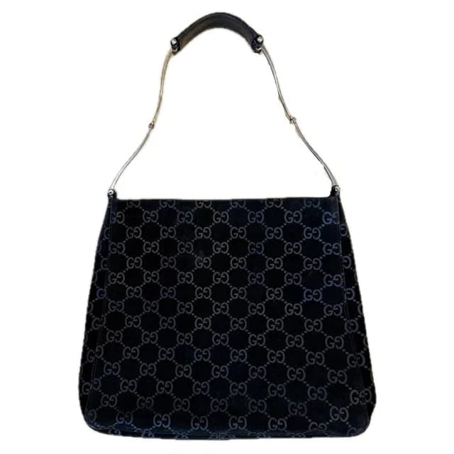 Gucci Suede Bag Handbag in Suede from The Reluxe, photo 1 of 1