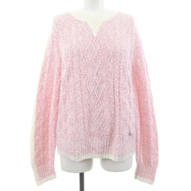 Chanel Knit Sweater Pink in Pink Cashmere from The Reluxe, photo 1 of 1
