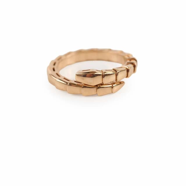 Bvlgari Serpenti Ring Rose Gold Size XXL 2023 in Pink from The Purse Affair, photo 1 of 1