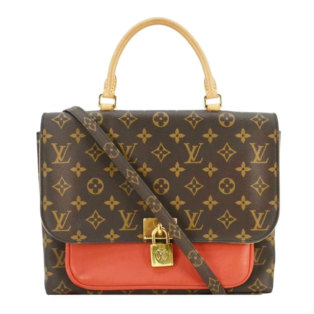 Louis Vuitton Marignan Monogram Canvas Shoulder Bag Coquelicot in Coated canvas from Dallas Designer Handbags, photo 1 of 1