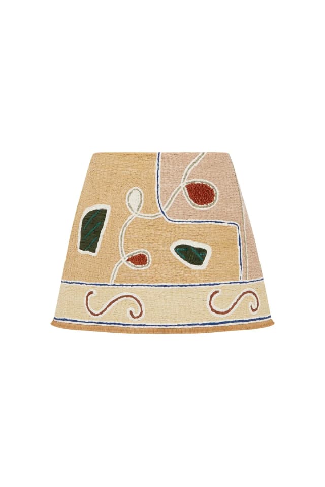 2504 - RESORT 26 VELORA RAFFIA SKIRT, image 1 of 1 from Alemais