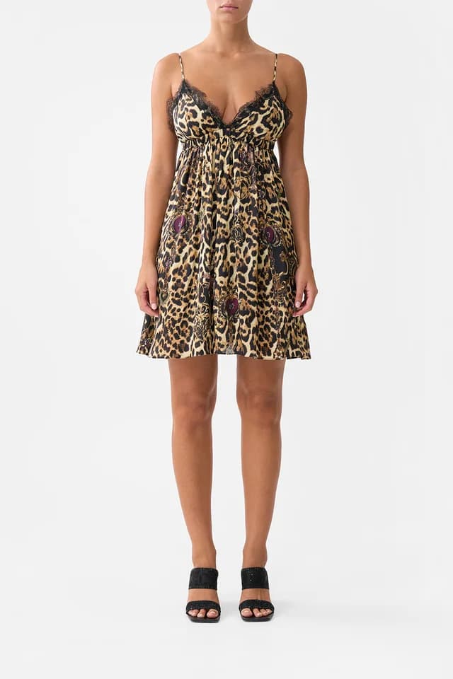Camilla eBoutique BRALETTE DETAIL SHORT DRESS SAINTS AND SISTERS, image 1 of 1 from CAMILLA