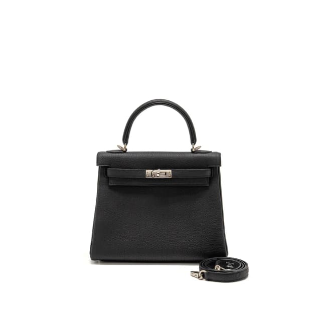 Hermès Kelly 25 Togo Black Shw Stamp B in Black Togo leather from EMIER, photo 1 of 1