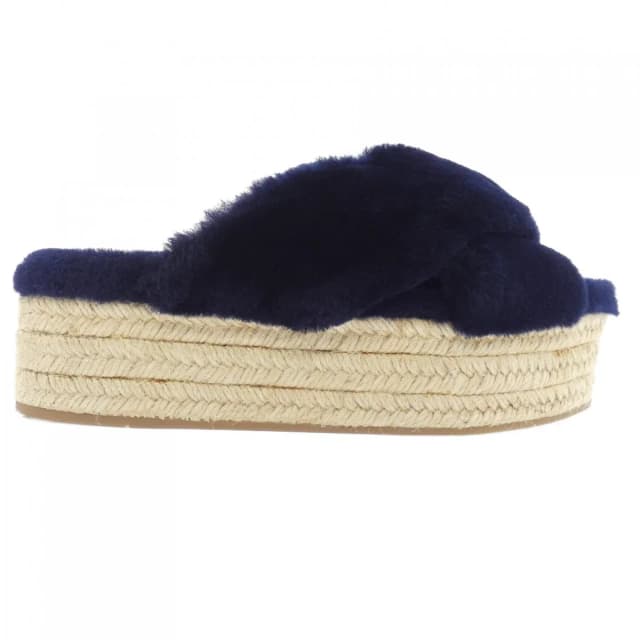 Miu Miu Sandals Navy in Navy from The Reluxe, photo 1 of 1