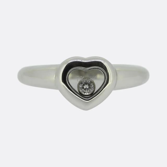 Chopard Happy Diamonds Heart Ring from The Vintage Jeweller, photo 1 of 1