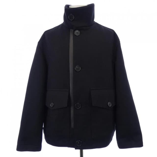 Hermès Coat Cashmere Black in Black Cashmere from The Reluxe, photo 1 of 1