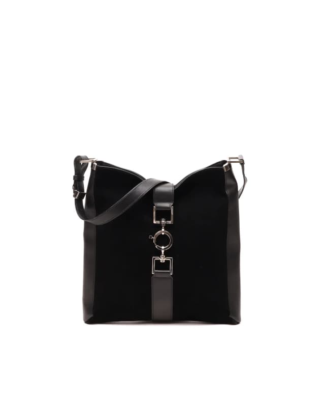 Gucci Suede Shoulder Bag in Suede from A Retro Tale, photo 1 of 1