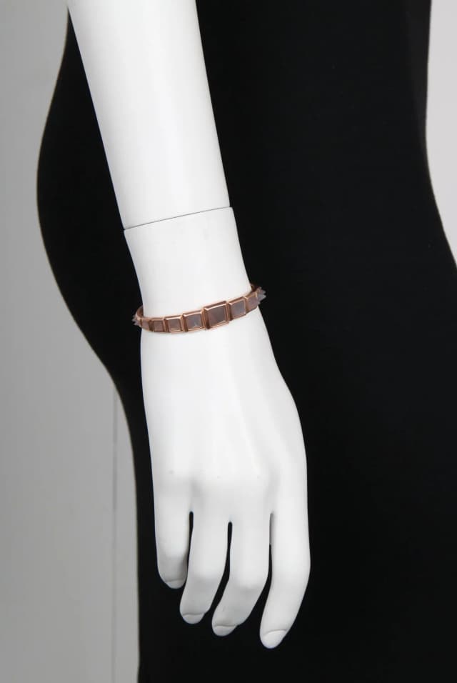 Eddie Borgo Graduated Gemstone Pyramid Cuff, image 1 of 1 from Cultstatus
