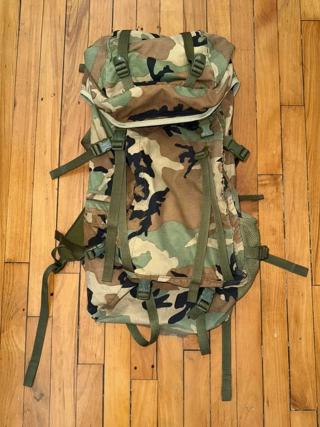 Comme des Garçons Camo Backpack in multicolor from Grailed, photo 1 of 1