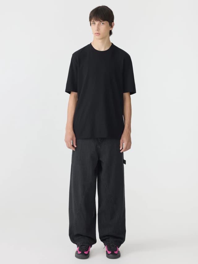 Bassike Twist Seam Carpenter Jean, image 1 of 1 from bassike