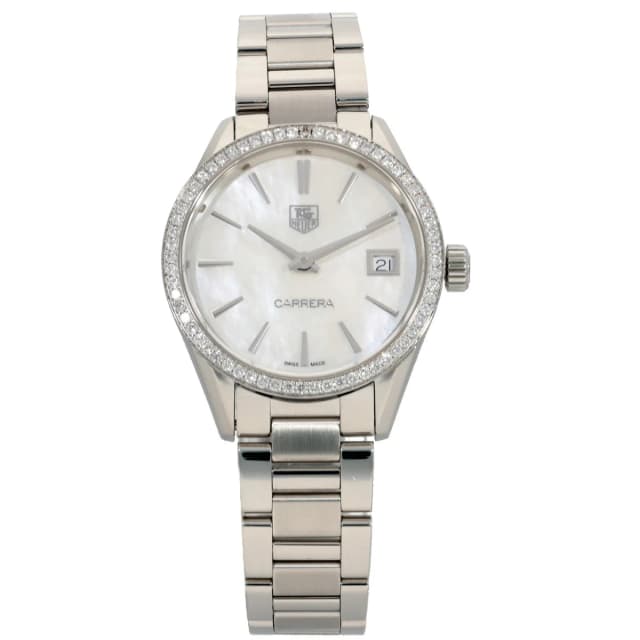TAG Heuer Carrera WAR1315-0 32mm Stainless Steel Watch from H&T, photo 1 of 1