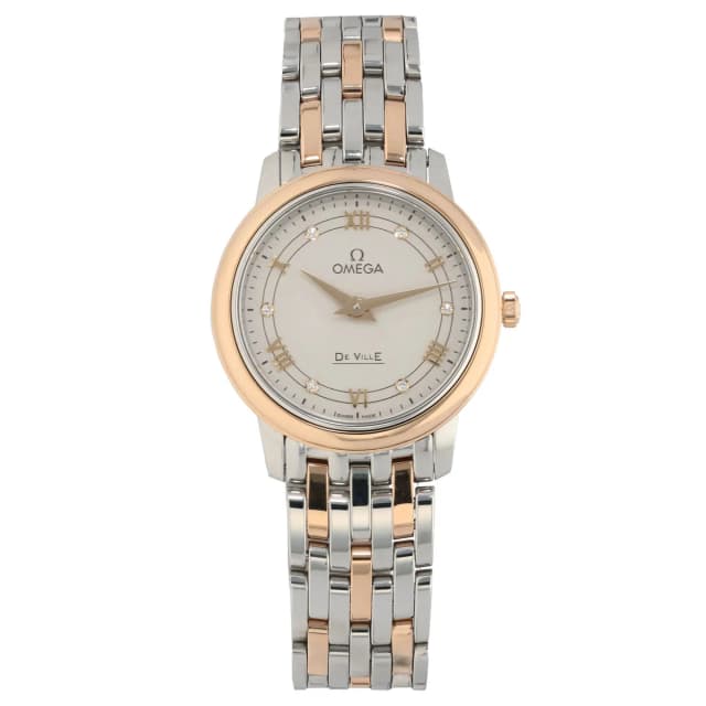 Omega De Ville Prestige 424.20.27.60.52.003 27.4mm Bi-Colour Watch from H&T, photo 1 of 1