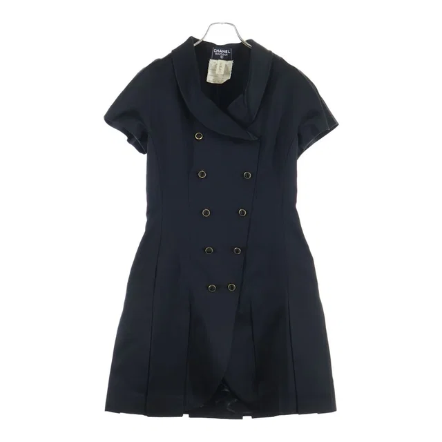 Chanel Boutique Dress Black Silk in Black Silk from The Reluxe, photo 1 of 1