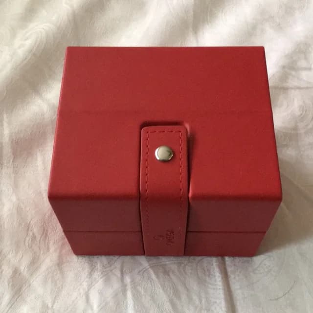 Omega Watch Box in red from Poshmark, photo 1 of 1